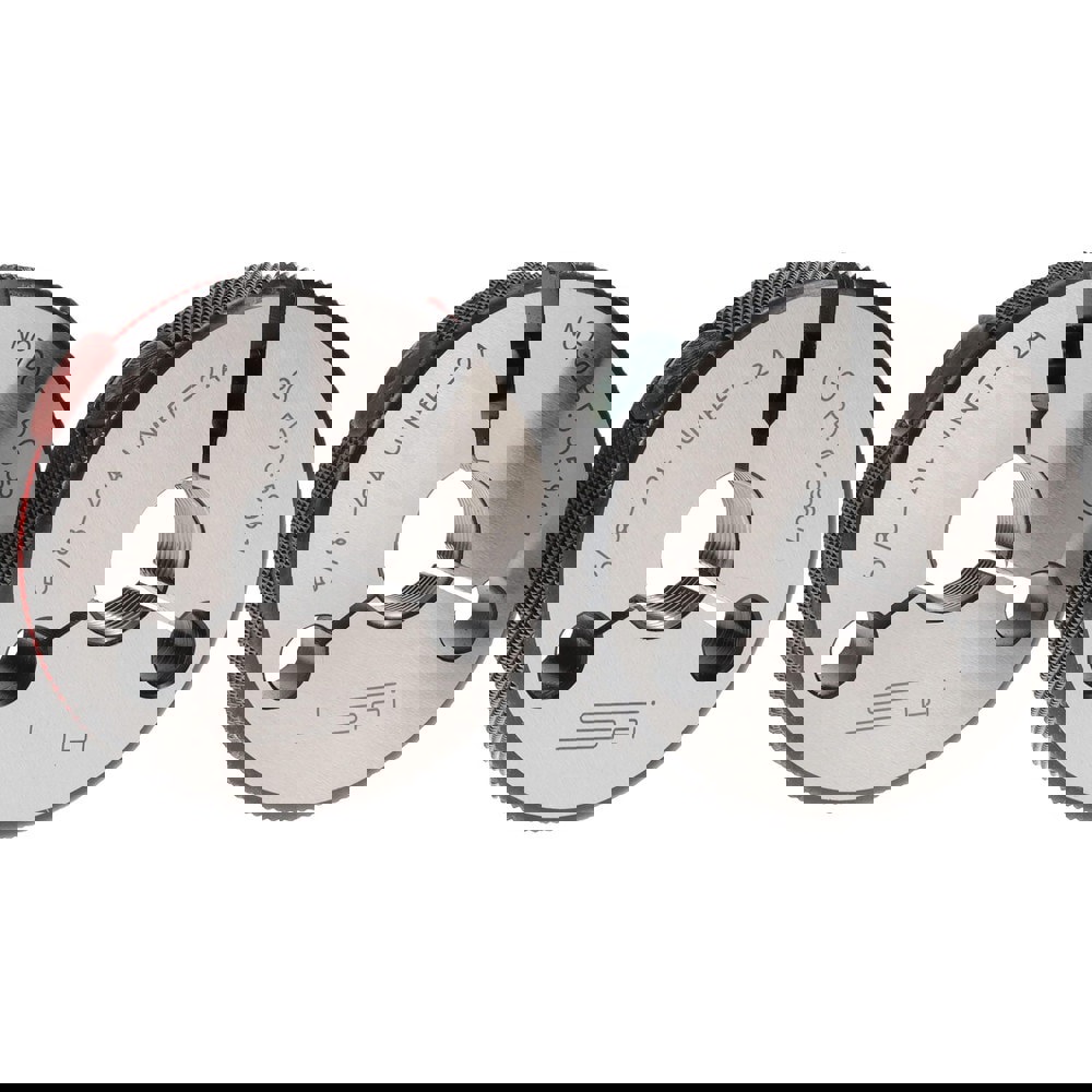 Threaded Ring Gage: 5/8-24 UNEF, Class 2A, Go & No Go