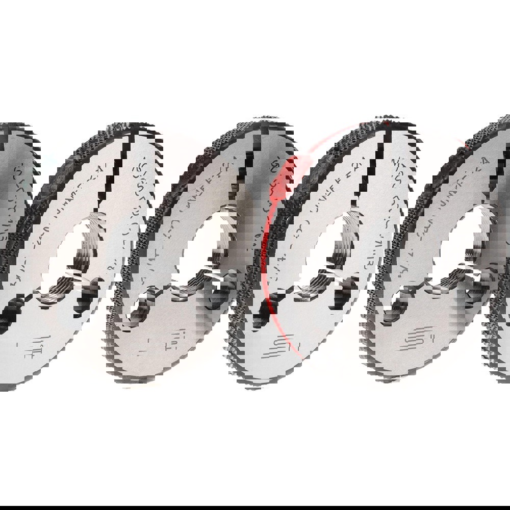 Threaded Ring Gage: 3/4-20 Thread, Class 2A, Go & No Go