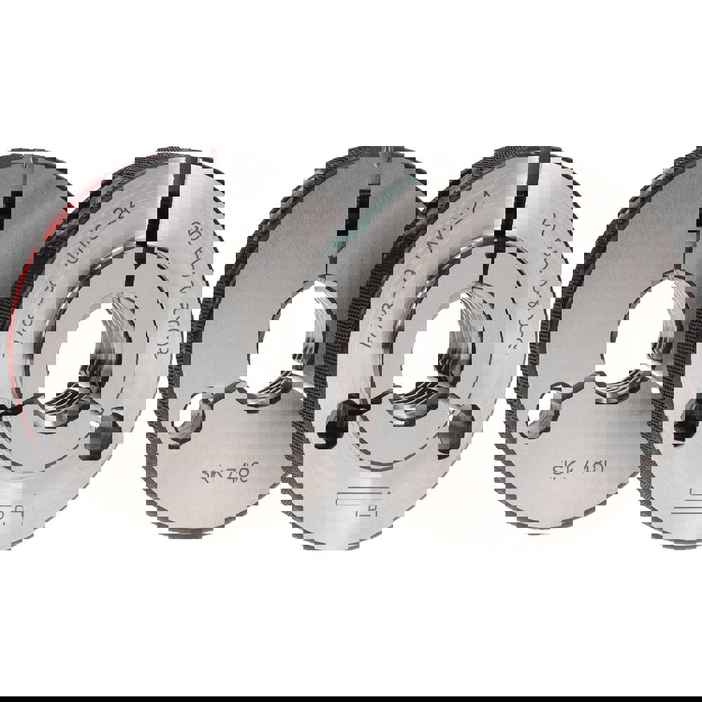 Threaded Ring Gage: 7/8-9 Thread, Class 2A, Go & No Go