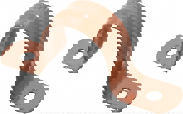 3/4 Pipe, Carbon Steel, Copper Plated Pipe, Conduit or Tube Strap