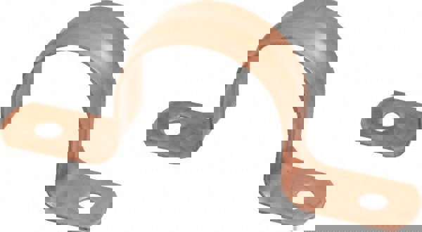 1 Pipe, Carbon Steel, Copper Plated Pipe, Conduit or Tube Strap