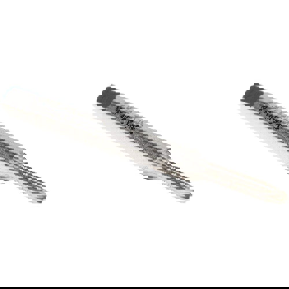 Spiral Point Tap: M2x0.40 Metric Coarse, 2 Flutes, Plug, 6H Class of Fit, High Speed Steel, Bright Finish