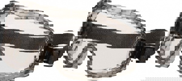 Safety Glasses: Anti-Fog, Polycarbonate, Clear Lenses, Frameless