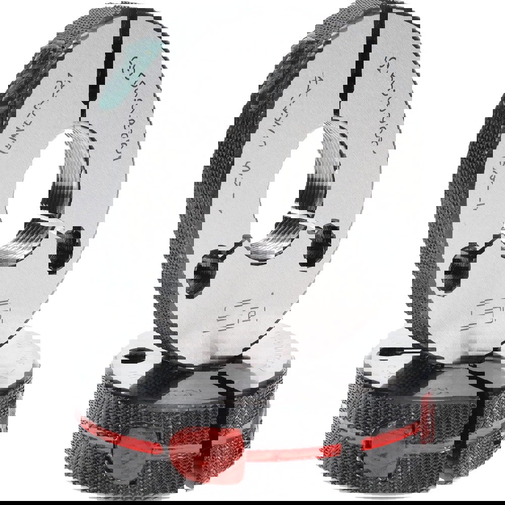 Threaded Ring Gage: 1-20 Thread, Class 2A, Go & No Go