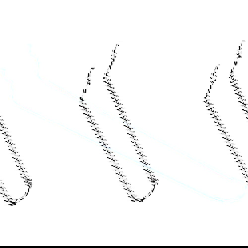 Pegboard Hooks; Hook Type: Loop Hoop ; Mount Type: Pegboard ; Material: Metal ; Projection: 9in ; Finish: Zinc-Plated ; For Peg Hole Diameter: 0.25in