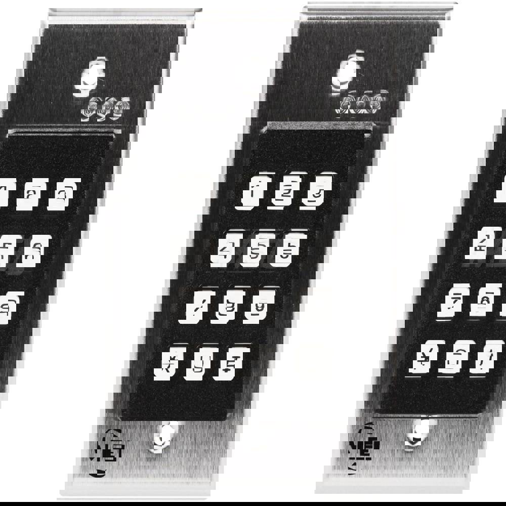 Electromagnet Lock Accessories; Accessory Type: Access Control Keypad ; For Use With: Access Control Applications ; Material: Aluminum