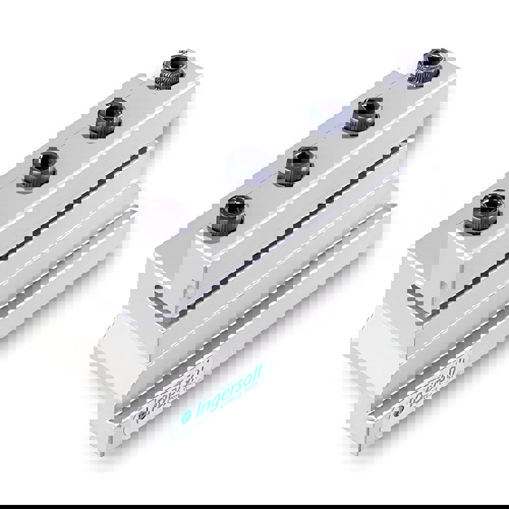 Indexable Cut-Off Blade Tool Blocks; Tool Block Style: TTBN; Compatible Blade Height: 1.2600 in; Compatible Blade Width: 0.0390 in; Shank Height: 1.2500 in; Shank Width: 1.1000 in; Overall Width: 2; Shoulder Height: 0.9800 in; Complete Blade Compatibility