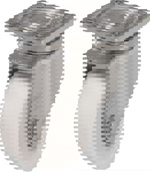 Swivel Top Plate Caster: Nylon, 3