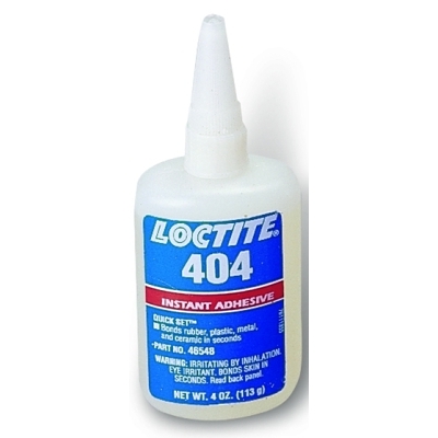 Adhesive Glue: 4 oz Bottle, Clear