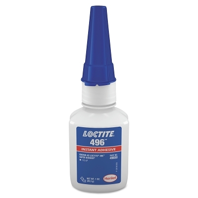 Adhesive Glue: 1 oz Bottle, Clear