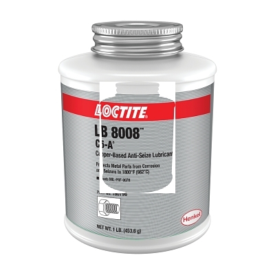 Anti-Seize Anti-Seize Lubricant: LB-8008