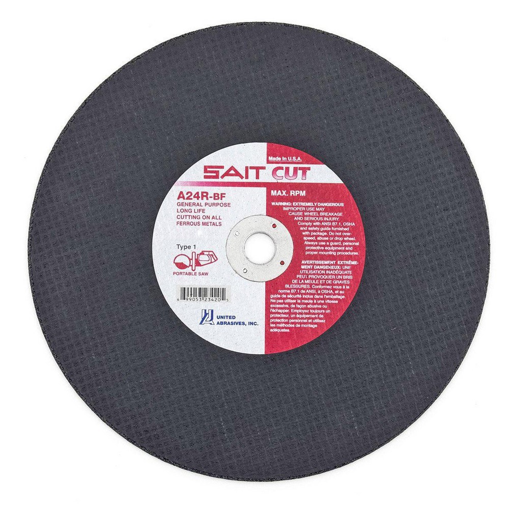 Cut-Off Wheel: Type 01/41, 12