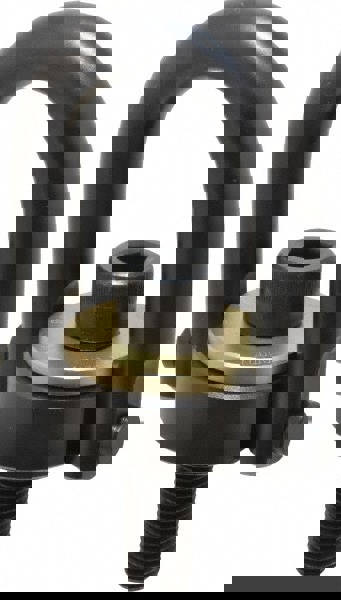 Safety Engineered Center Pull Hoist Ring: Bolt-On, 10,000 lb Working Load Limit