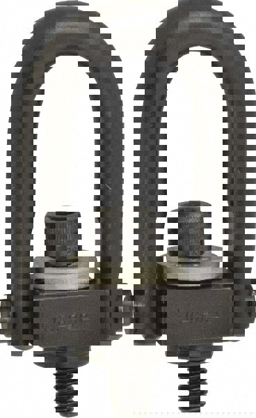Safety Engineered Center Pull Hoist Ring: Bolt-On, 400 lb Working Load Limit