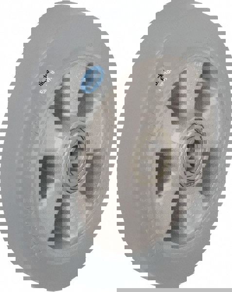 Caster Wheel: Solid Rubber