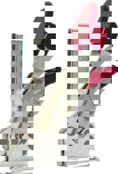 Manual Hold-Down Toggle Clamp: Horizontal, 750 lb Capacity, U-Bar, Flanged Base