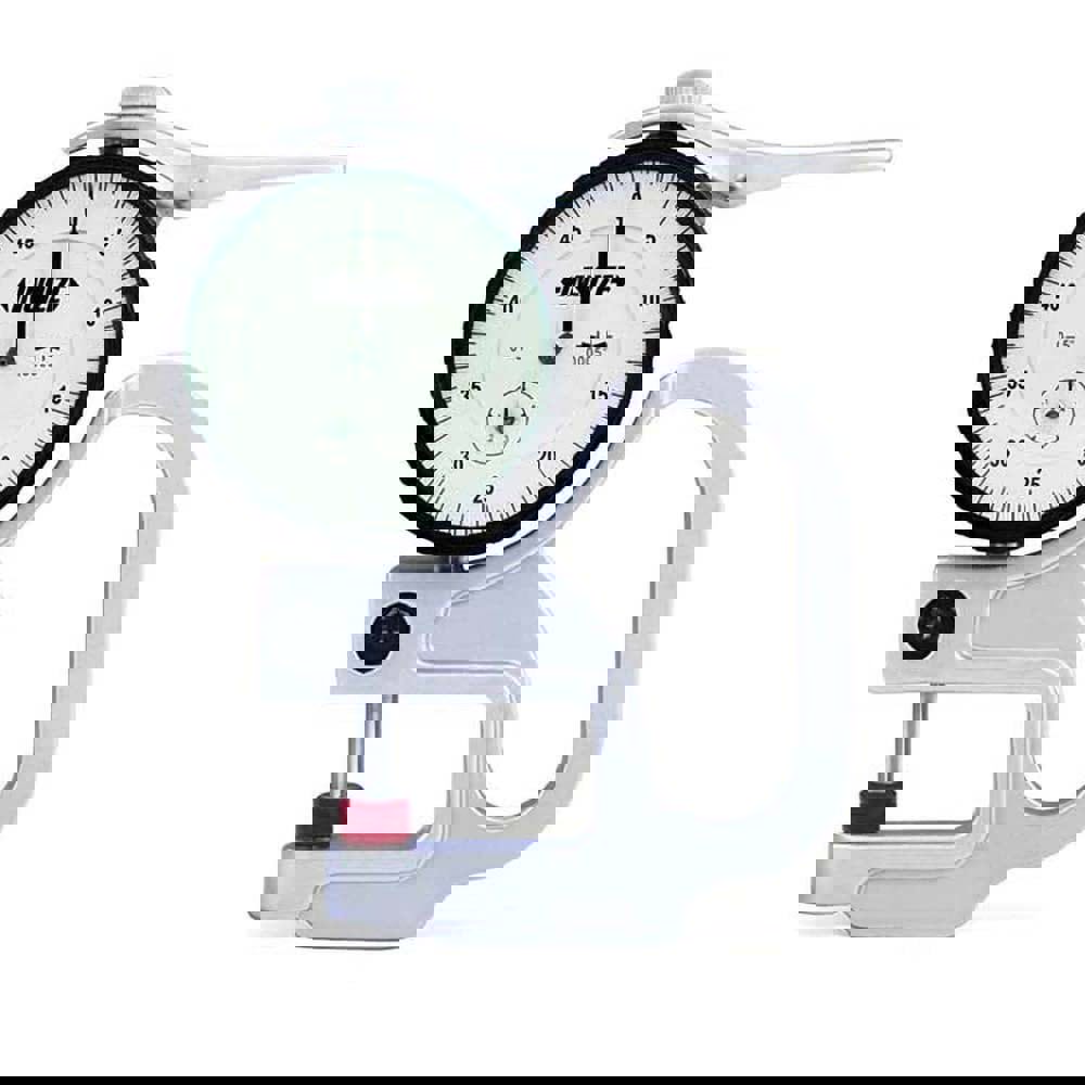 Dial Thickness Gages; Maximum Measurement (Inch): 0.5000 ; Graduation (Decimal Inch): 0.000500 ; Throat Depth (Decimal Inch): 1.1810 ; Accuracy (Decimal Inch): 0.00050 ; Accuracy (micro m): 20.00 ; Dial Diameter (Inch): 2-9/32