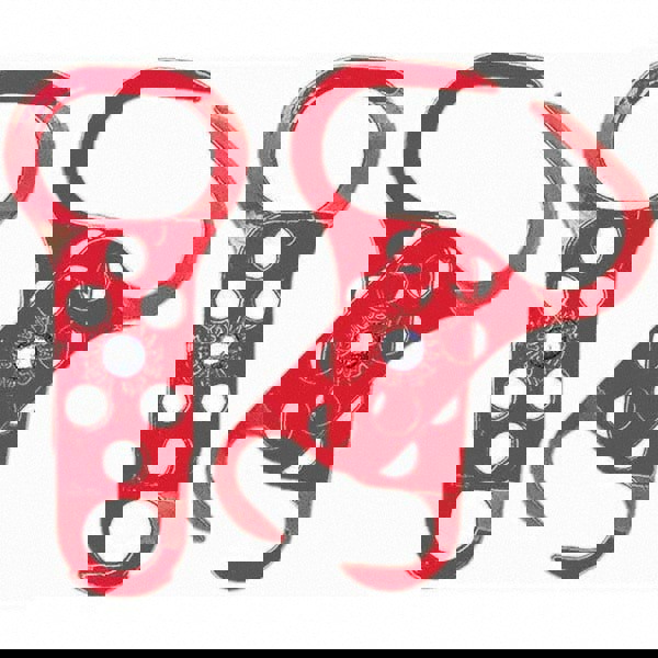 Lockout Hasp: Scissor-Action Hasp, Doubl