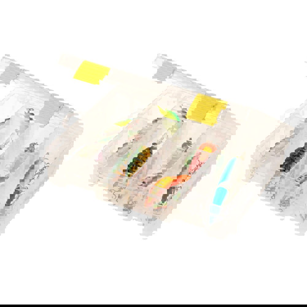 Small Parts Boxes & Organizers; Product Type: Compartment Box ; Lock Type: ProLatch ; Width (Inch): 7 ; Depth (Inch): 2 ; Number of Dividers: 12 ; Removable Dividers: Yes