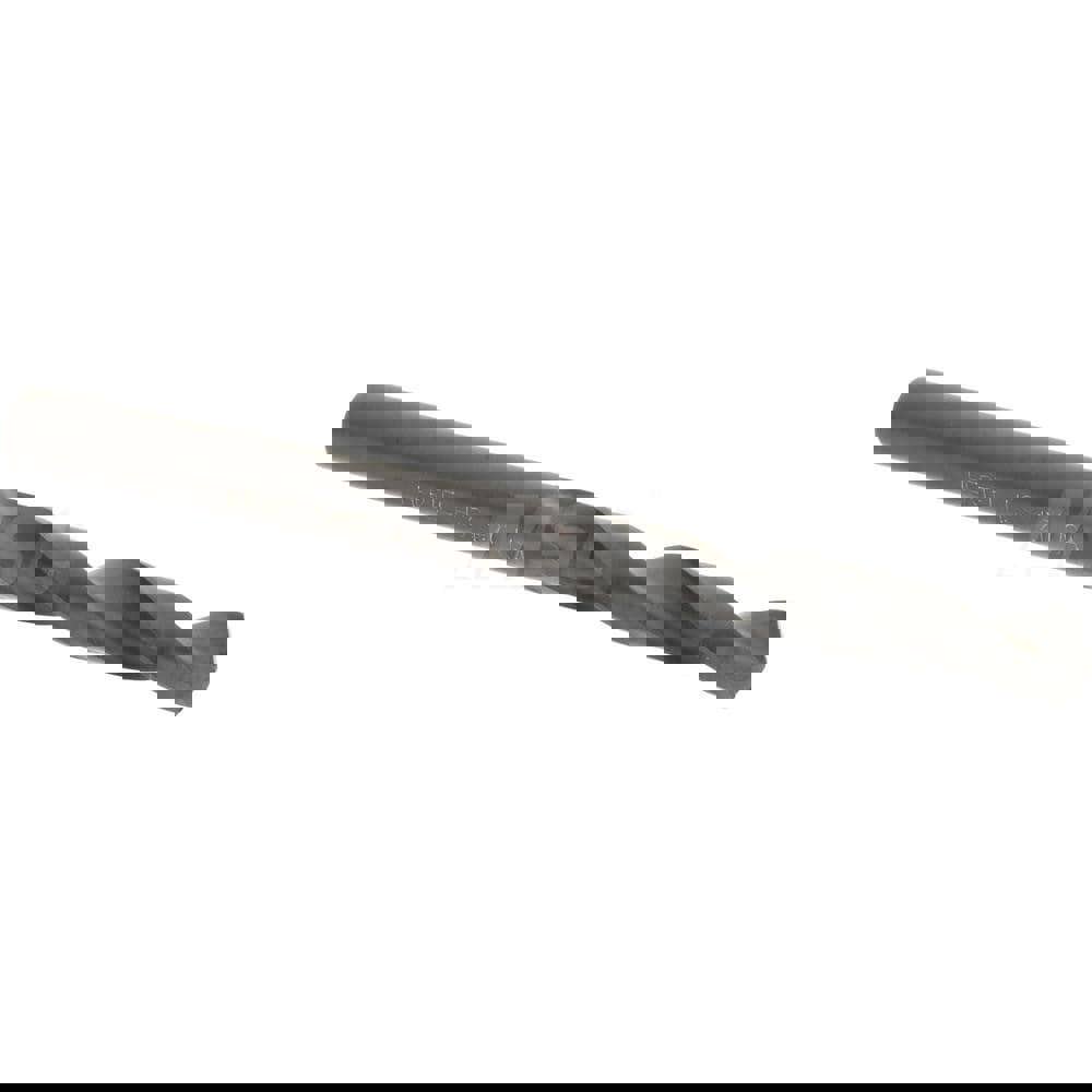 Screw Machine Length Drill Bit: Size #21, 135 deg Point, High-Speed Steel