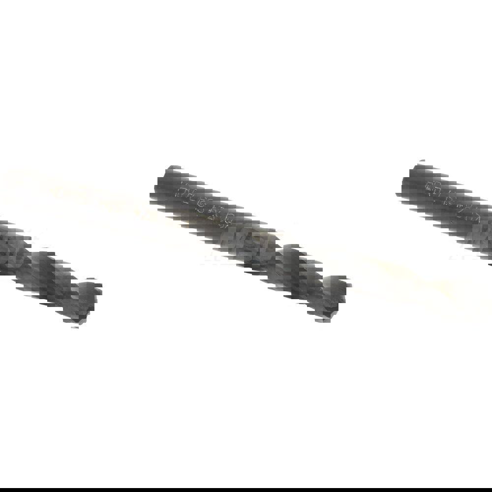 Screw Machine Length Drill Bit: Size #28, 135 deg Point, High-Speed Steel