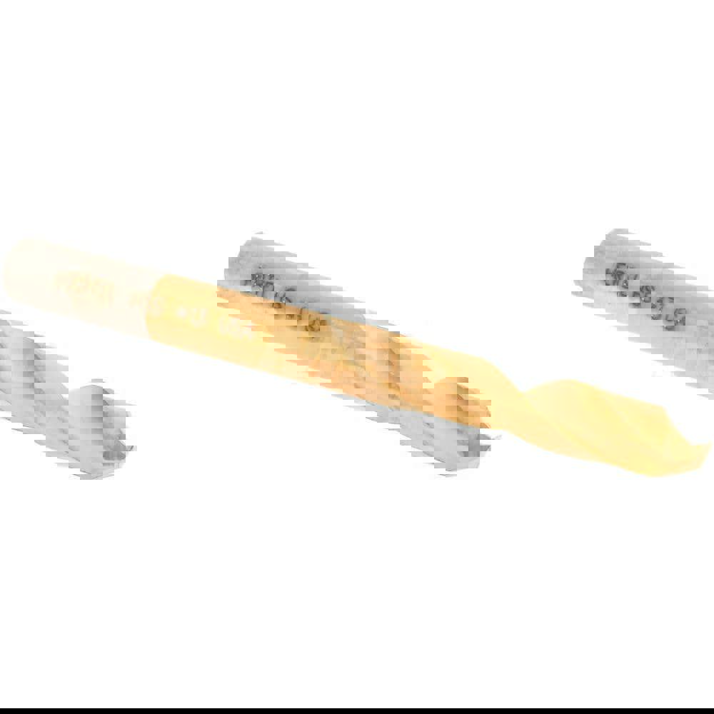 Screw Machine Length Drill Bit: Size #13, 135 deg Point, High-Speed Steel