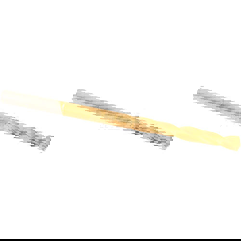 Screw Machine Length Drill Bit: Size #36, 135 deg Point, High-Speed Steel