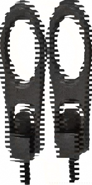 Forged Center Pull Hoist Ring: 1,000 lb Working Load Limit