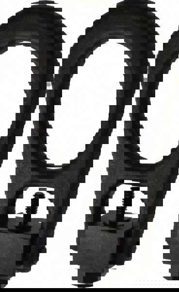 Forged Center Pull Hoist Ring: 2,500 lb Working Load Limit