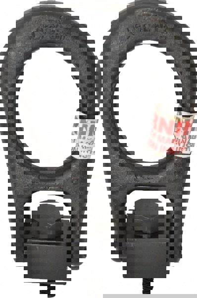 Forged Center Pull Hoist Ring: 2,500 lb Working Load Limit