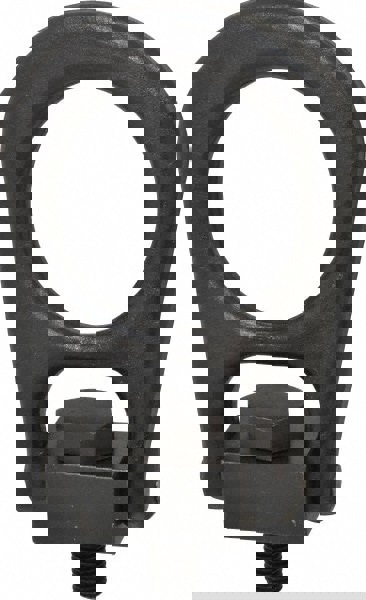 Forged Center Pull Hoist Ring: 4,000 lb Working Load Limit