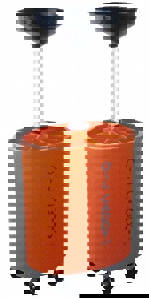 30 Gal Oil Lift Drain Container with Casters