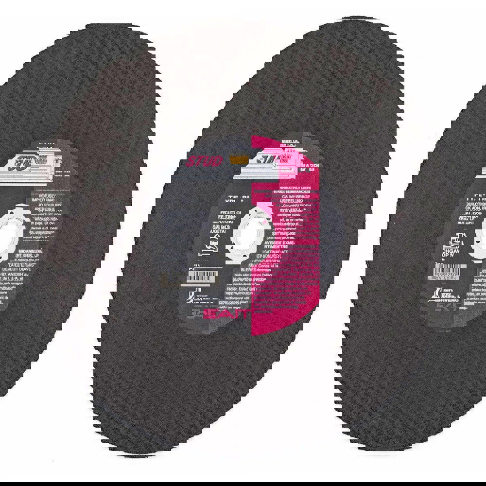 Cut-Off Wheel: Type 01/41, 12