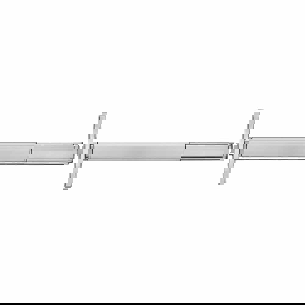 Push Bars; Material: Metal ; Locking Type: Exit Device Only ; Finish/Coating: Satin Stainless Steel ; Maximum Door Width: 4ft ; Minimum Door Width: 3ft