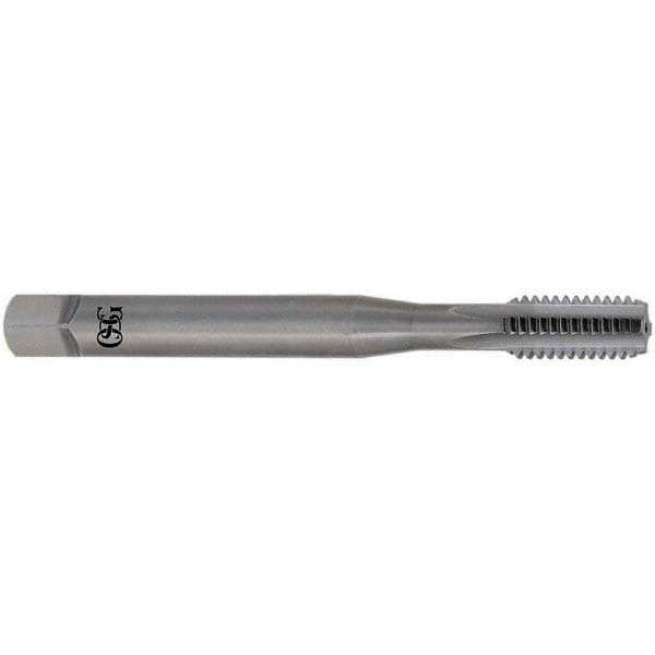 Straight Flute Tap: M16x1.50 Metric Fine, 4 Flutes, Modified Bottoming, Solid Carbide, Bright/Uncoated