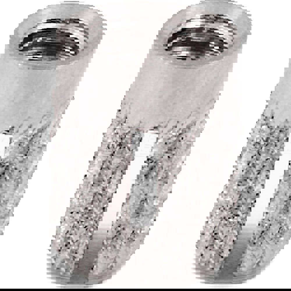 Press Fit Threaded Inserts; Product Type: Flush ; Material: Stainless Steel ; Drill Size: 0.1560 ; Finish: Uncoated ; Thread Size: M3 ; Thread Pitch: .05