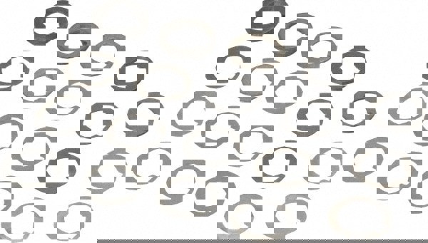 1/2 Inch Inside Diameter, 3/4 Inch Outside Diameter, 1/8 Inch Keyway Width, Steel Machine Tool Arbor Spacer Set