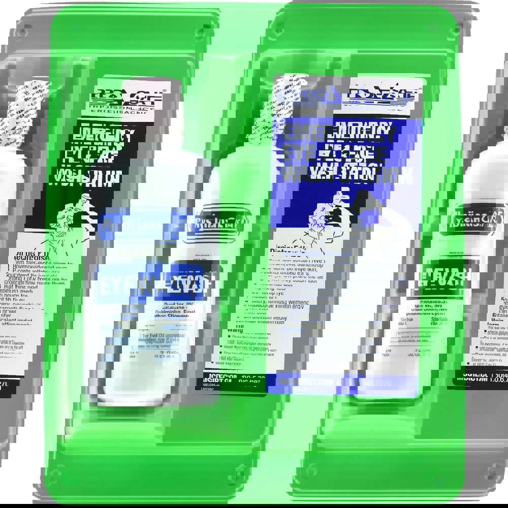 32 oz, Disposable Eyewash Single Station