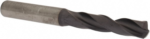 Screw Machine Length Drill Bit: 8.90 mm Dia, 140 deg Point, Solid Carbide