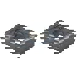 Turning Insert: DCMT2151LF KC5025, Solid Carbide