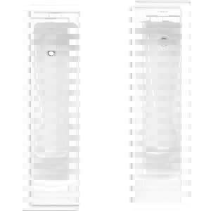 60 in. x 32 in. Soaker Alcove Bathtub with Right Drain in White