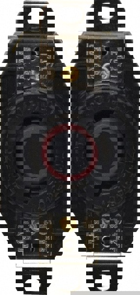 480 VAC, 20 Amp, L16-20R NEMA, Self Grounding Receptacle