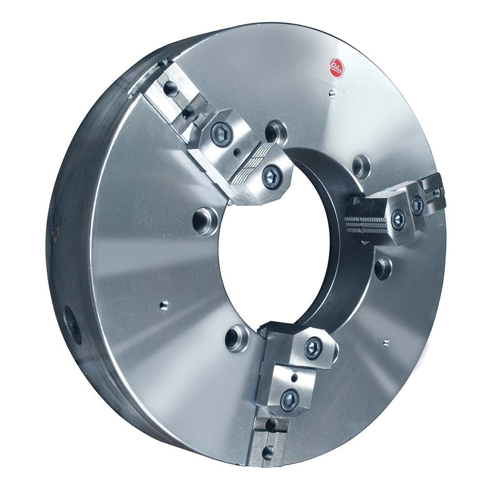 Self-Centering Manual Lathe Chuck: 3-Jaw, 24