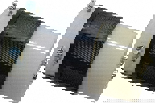 Locking Inlet: Connector, Industrial, L16-20R, 480V, Black & White