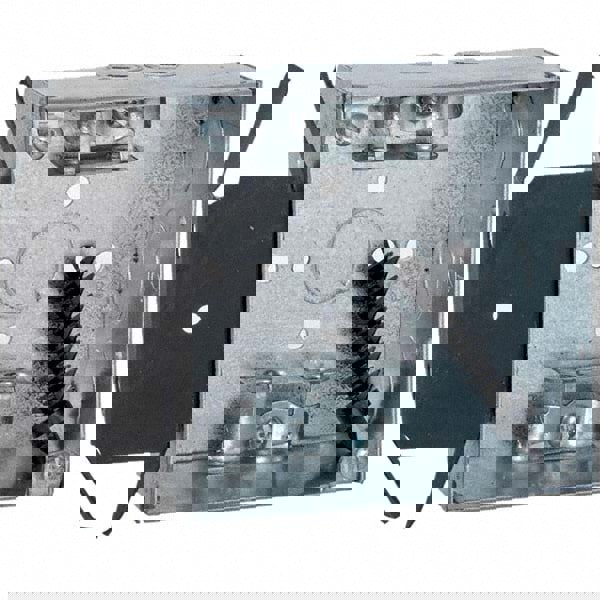 Electrical Device Box: Steel, Square, 4.63