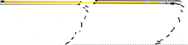 Fall Protection Fiberglass Safety Hook: 6', Yellow