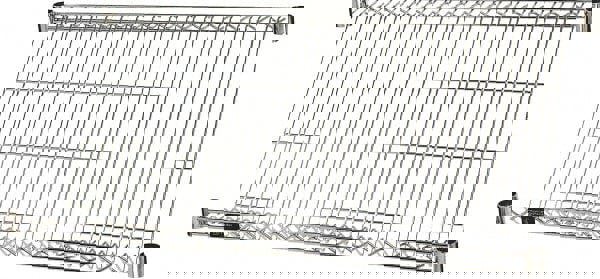 Wire Shelving: 400 lb Shelf Capacity, 1 Shelf