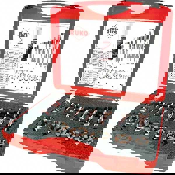 Tap & Die Set: 1/8 to 1