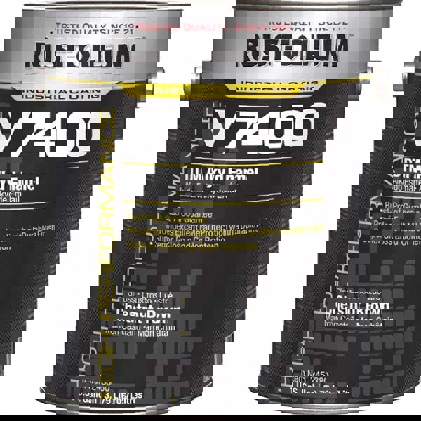 Alkyd Enamel Paint: 1,280 fl oz, Gloss, Chestnut Brown