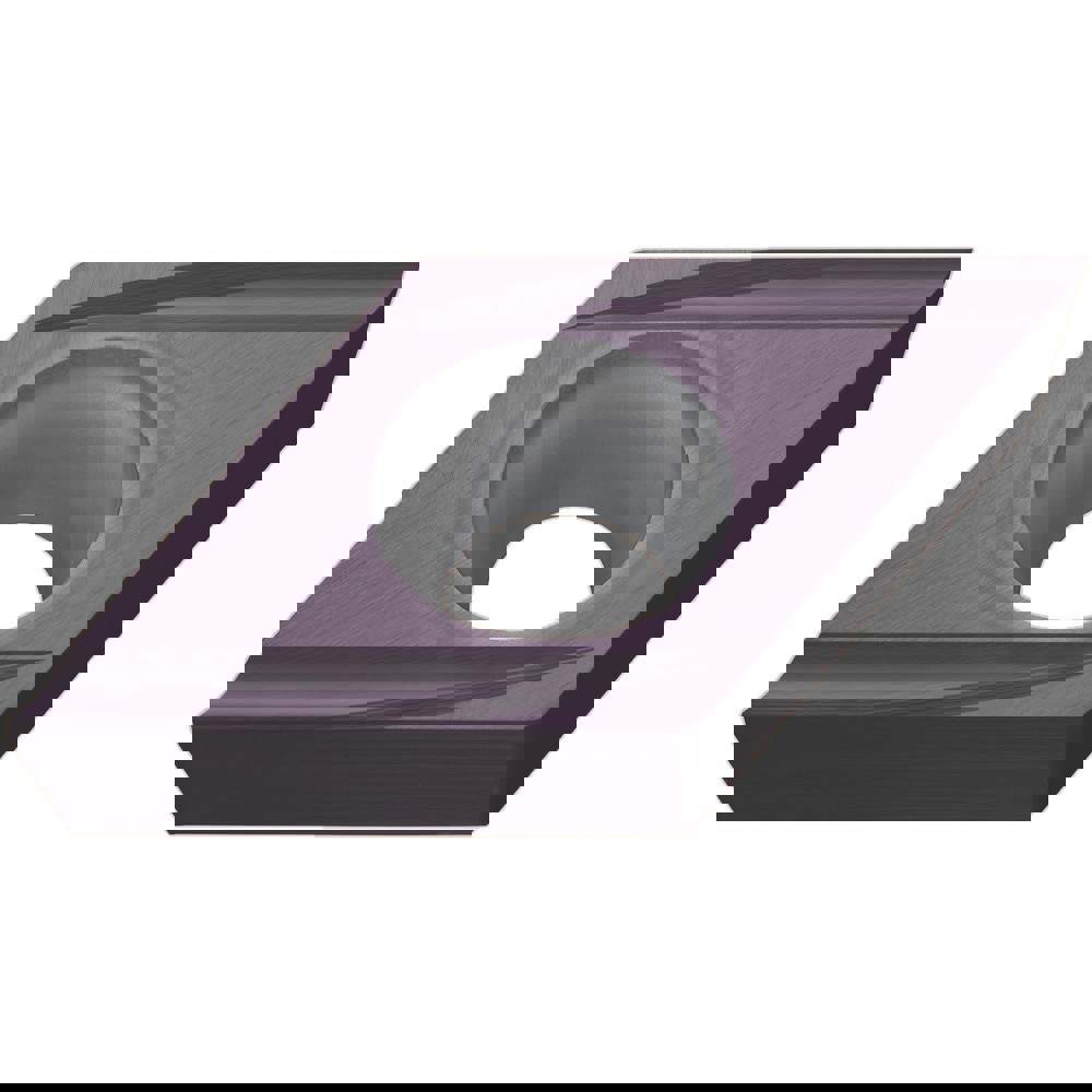Turning Inserts; Relief Angle: 7.000 ; Insert Style: DCGT ; Corner Radius (mm): 0.03 ; Corner Radius (Decimal Inch): 0.0012 ; Included Angle: 55.00 ; Manufacturer Grade: VP15TF